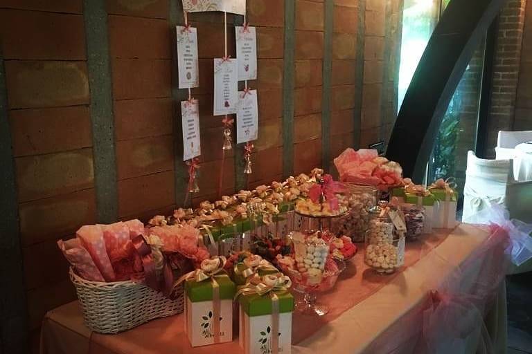 Confettata e Candy bar