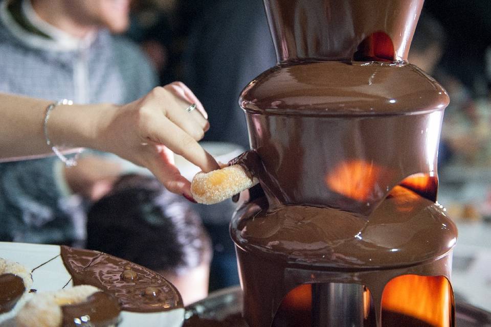 Fontana di cioccolato