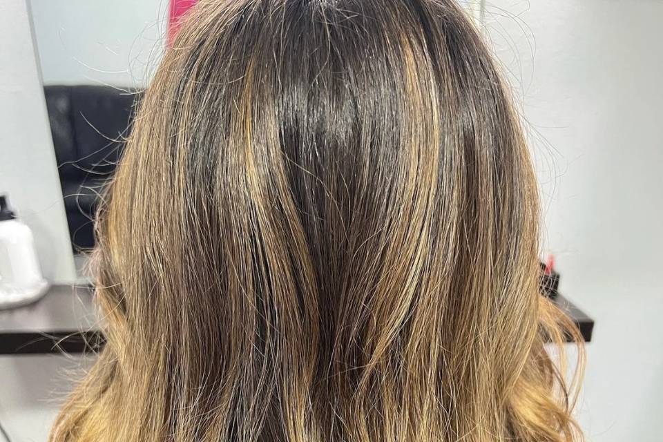 Gold Balayage