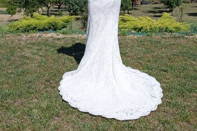 Foglio Bianco Abiti da Sposa