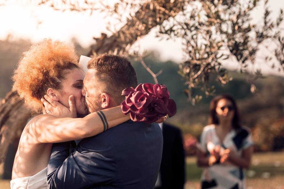 Simona e Adriano (bacio)