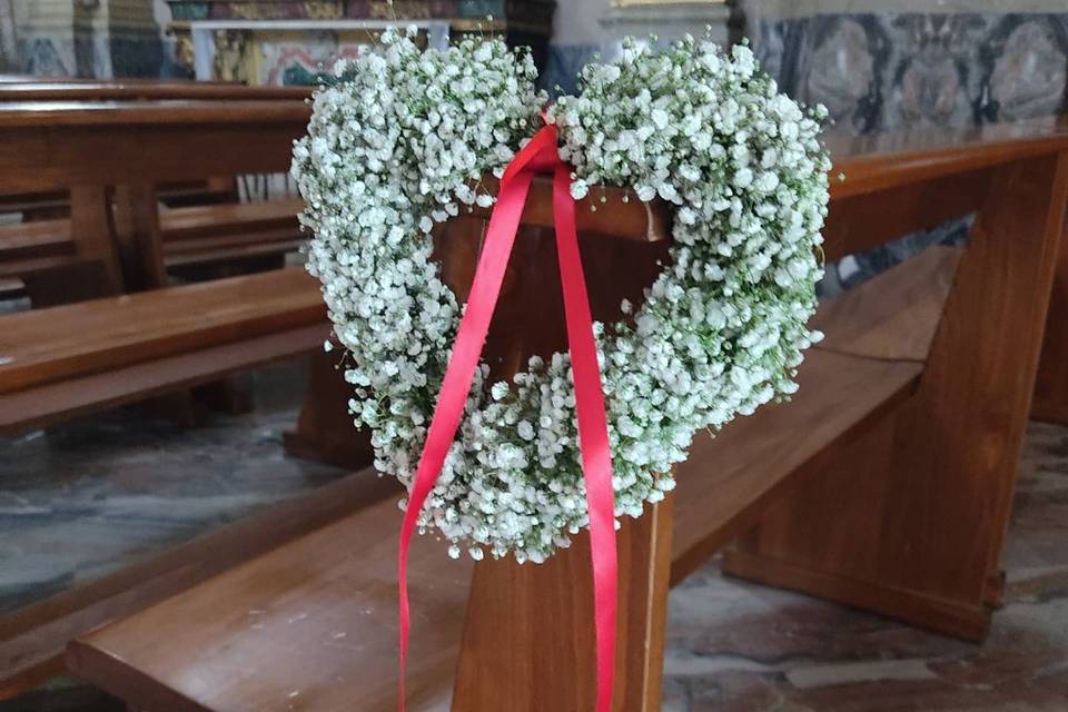 Cuore di gypsophila