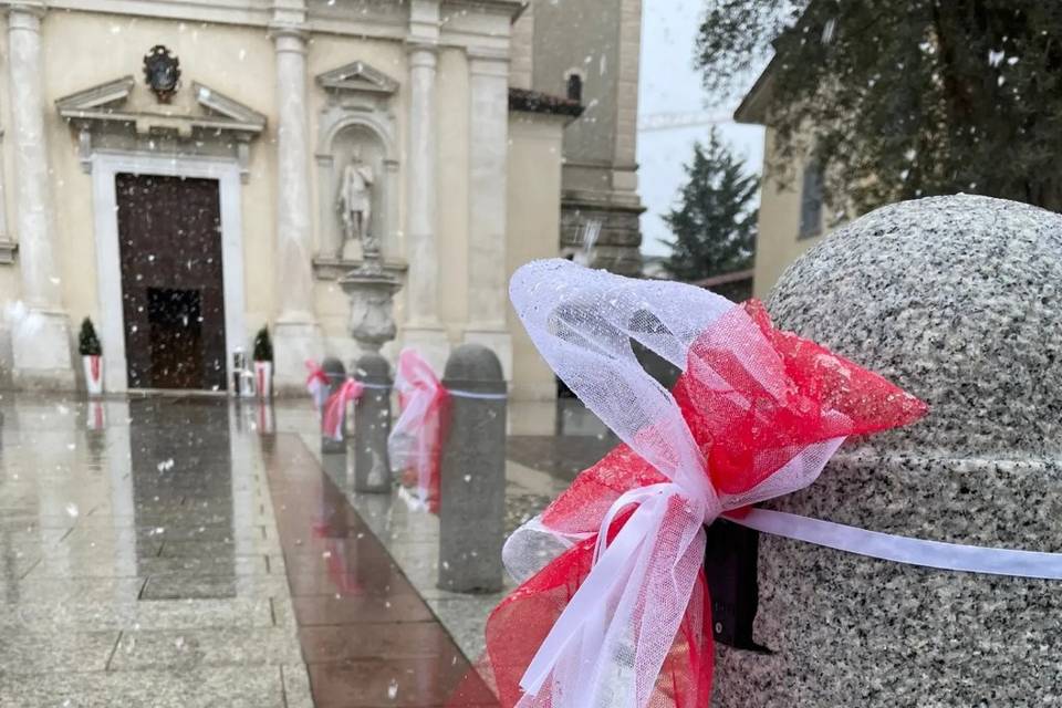 Decorazione esterno chiesa