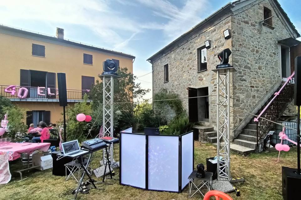 Villa privata cantante e dj