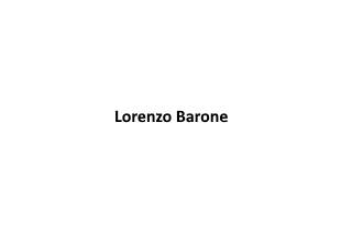 Lorenzo Barone