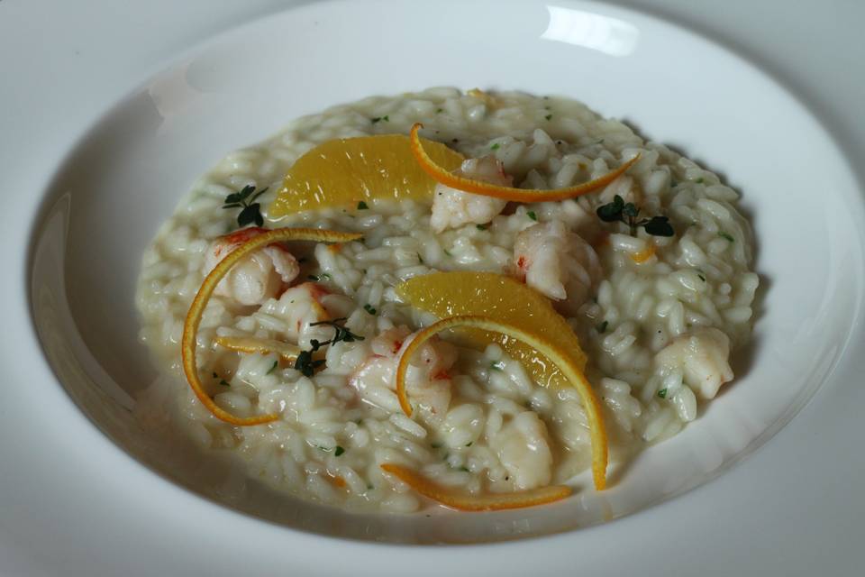 Risotto al profumo di agrumi