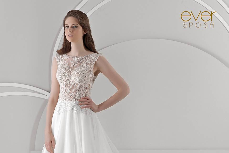 Ever sposa 2020 scollo a v