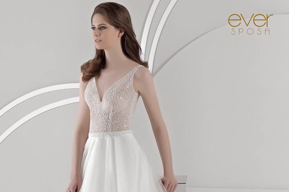 Ever sposa 2020 scollo a v