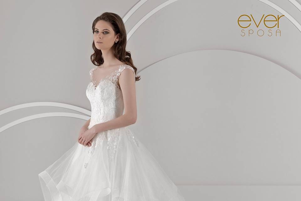 Ever sposa 2020 scollo a v