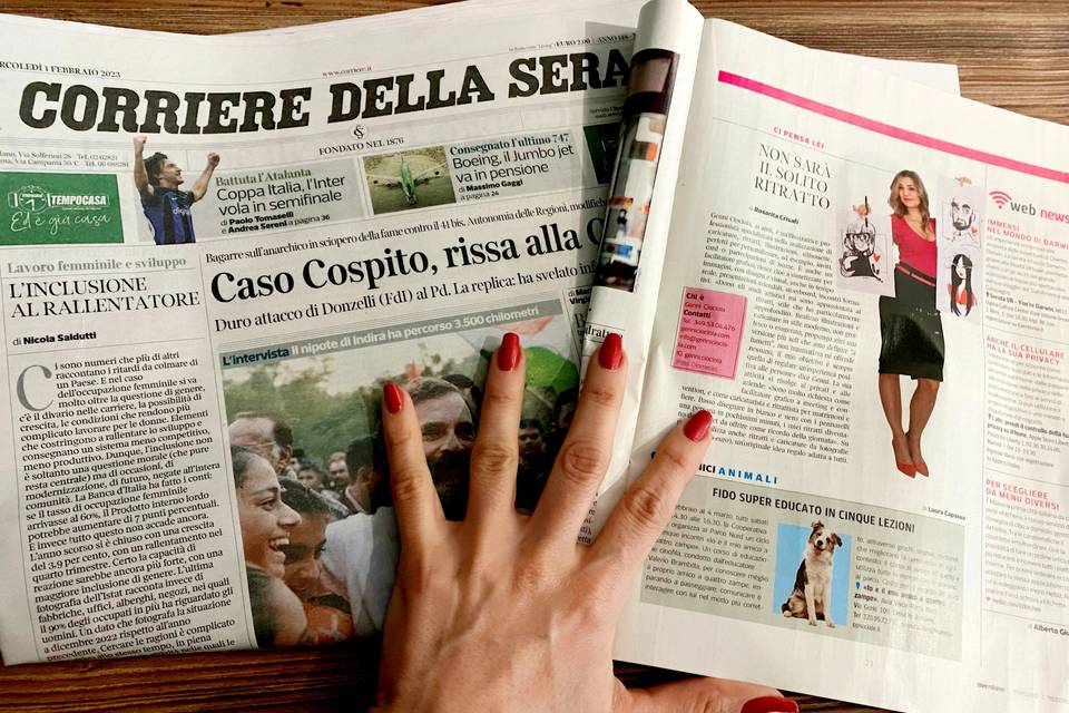 Articolo Corriere della sera