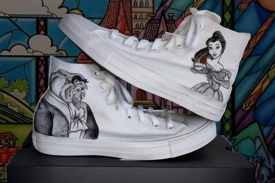 Scarpe da sposa personalizzate