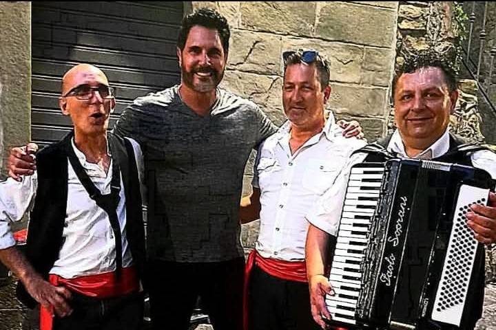 Foto con attore di Beautiful