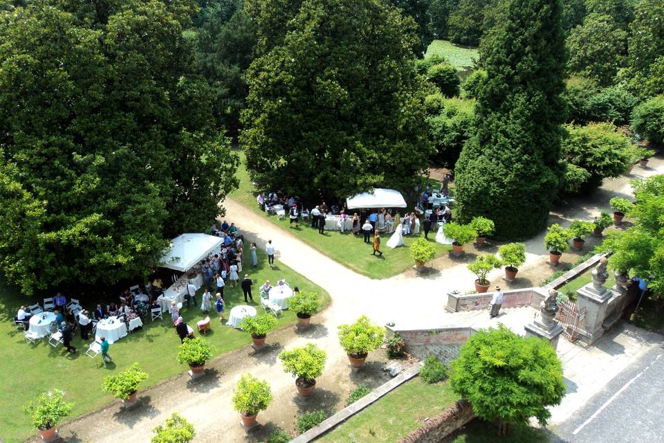 Antipasti in giardino