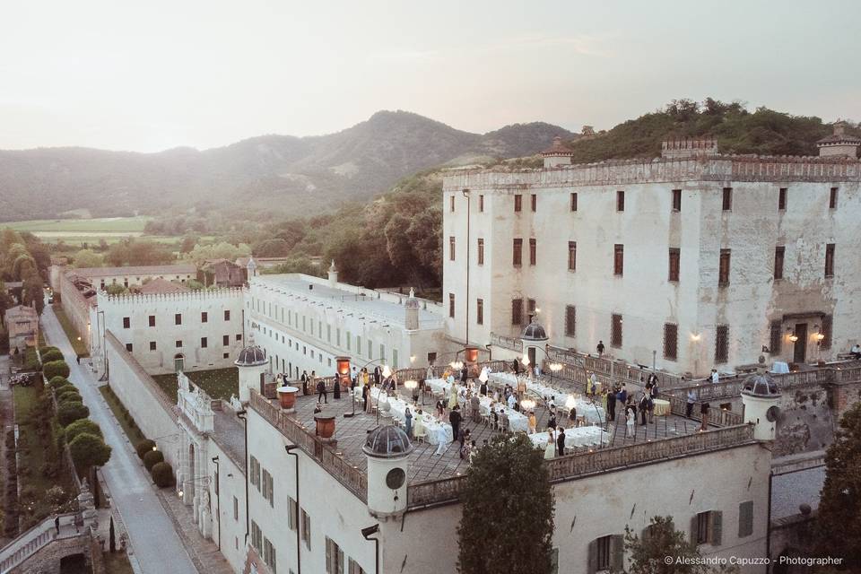 Cena sulla terrazza