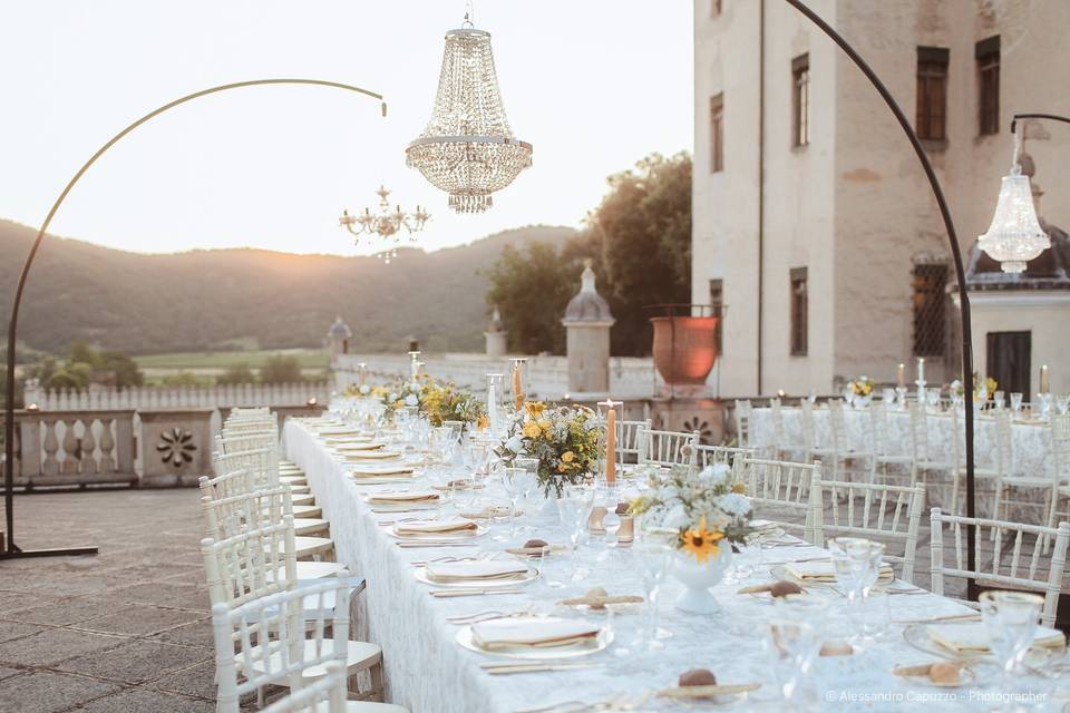 Cena sulla terrazza