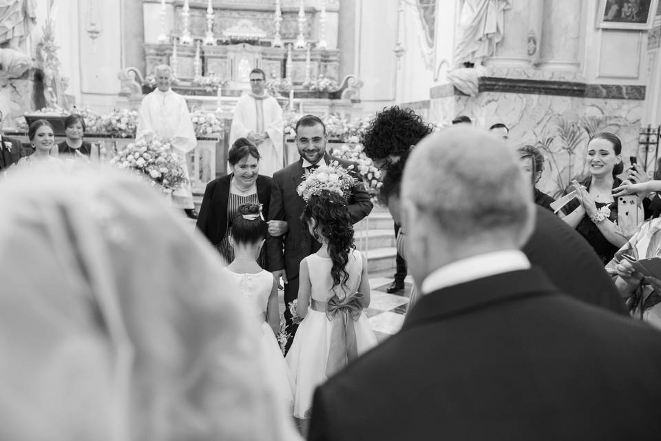 Arrivo della sposa