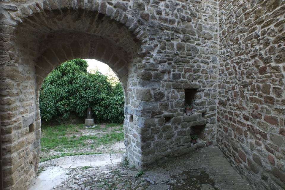 Scorcio del Borgo di Giomici