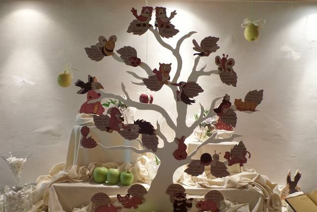 Tableau mariage animaletti