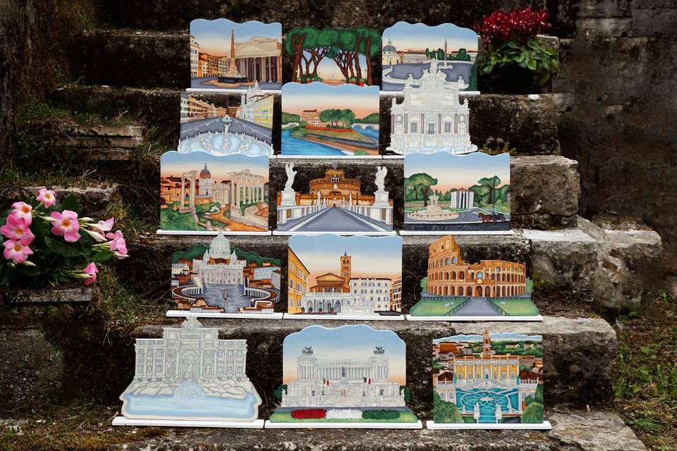 Segnatavoli Monumenti Roma