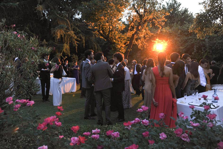 L'aperitivo in giardino