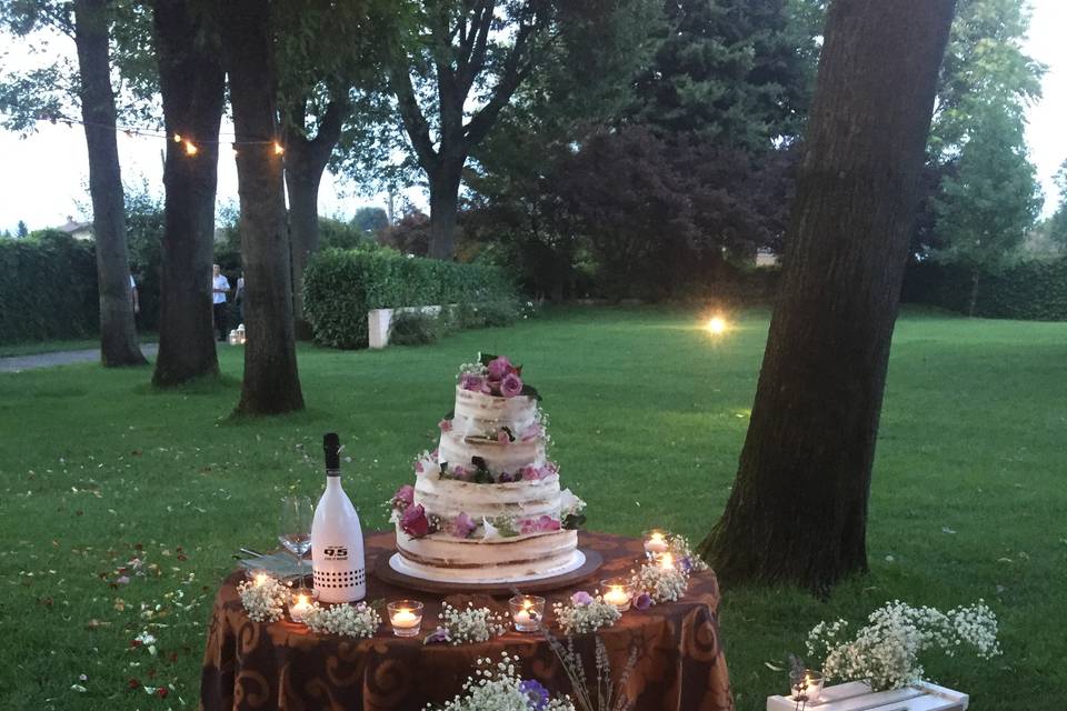 Allestimento Wedding Cake