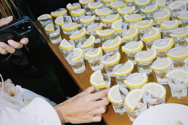 Torta di shot Fiamma e Guido