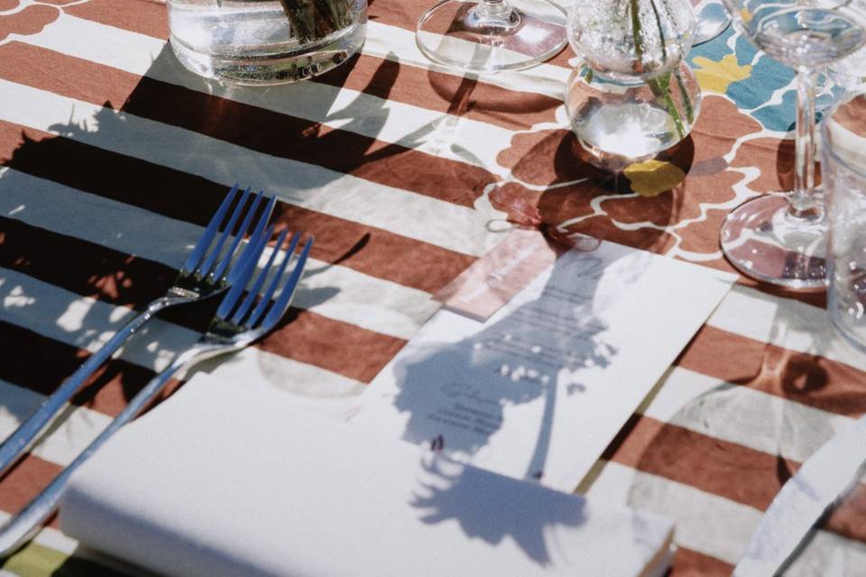 Fiamma e Guido table