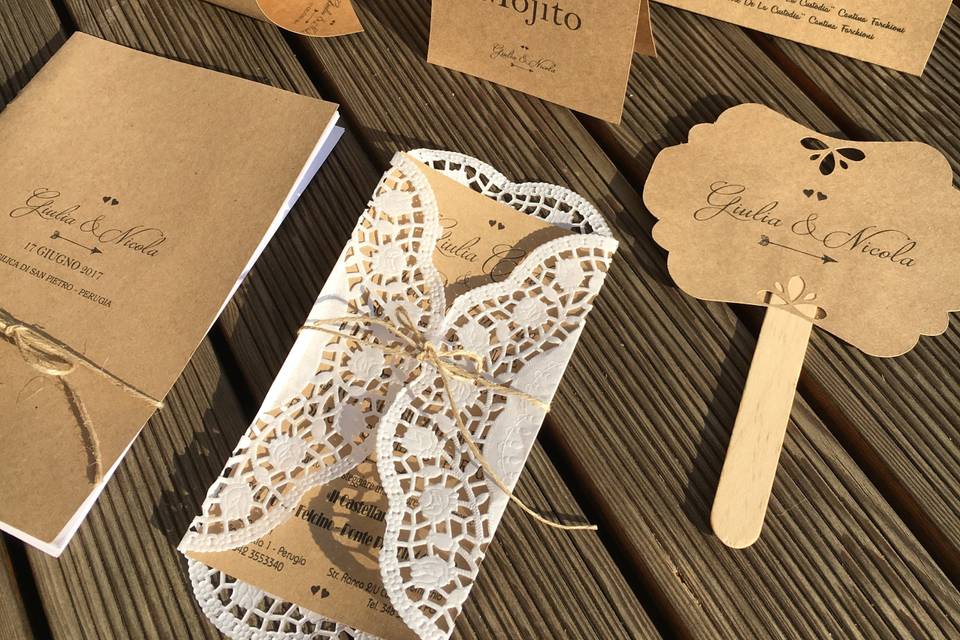 Partecipazione shabby