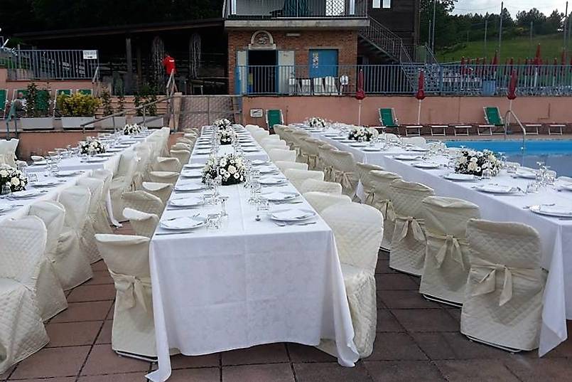 Allestimento matrimonio