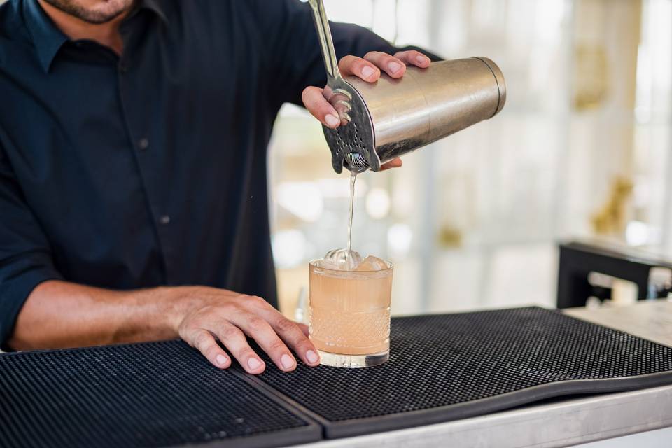 Utilizzo del filtro per cocktail