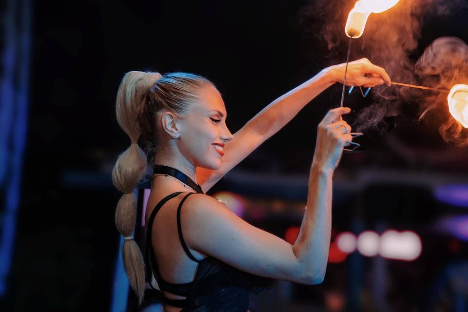 Fire dance