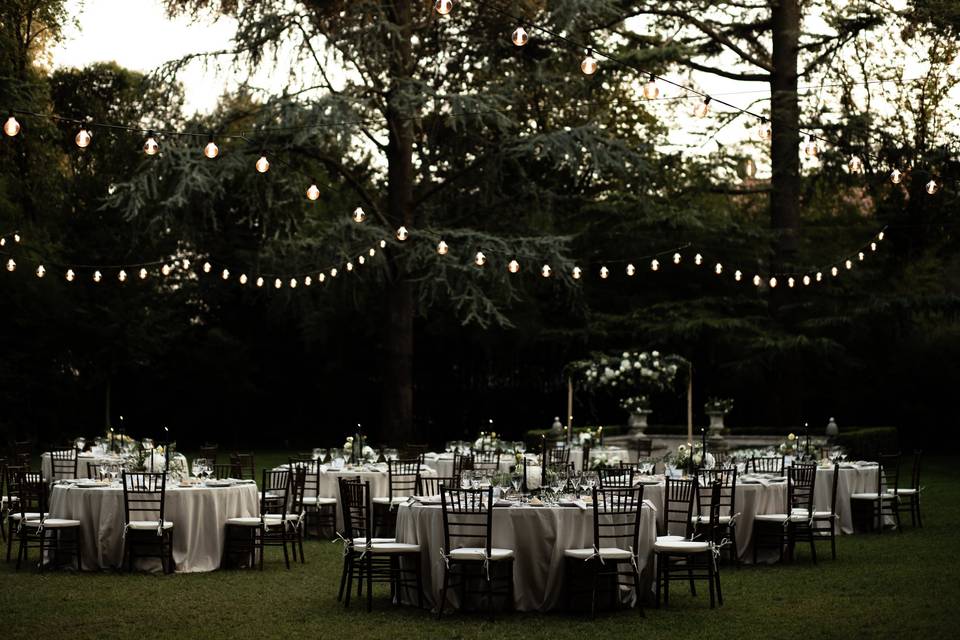 Cena nel parco