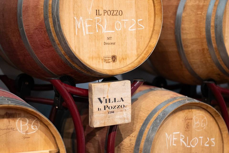 Winery of Villa Il Pozzo