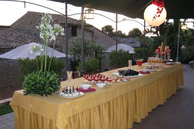 Buffet a bordo piscina