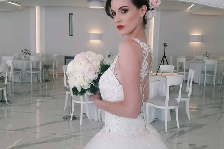 Makeup sposa sera