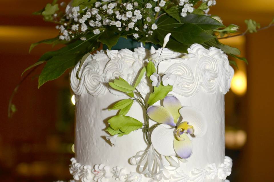 Dettaglio top wedding cake