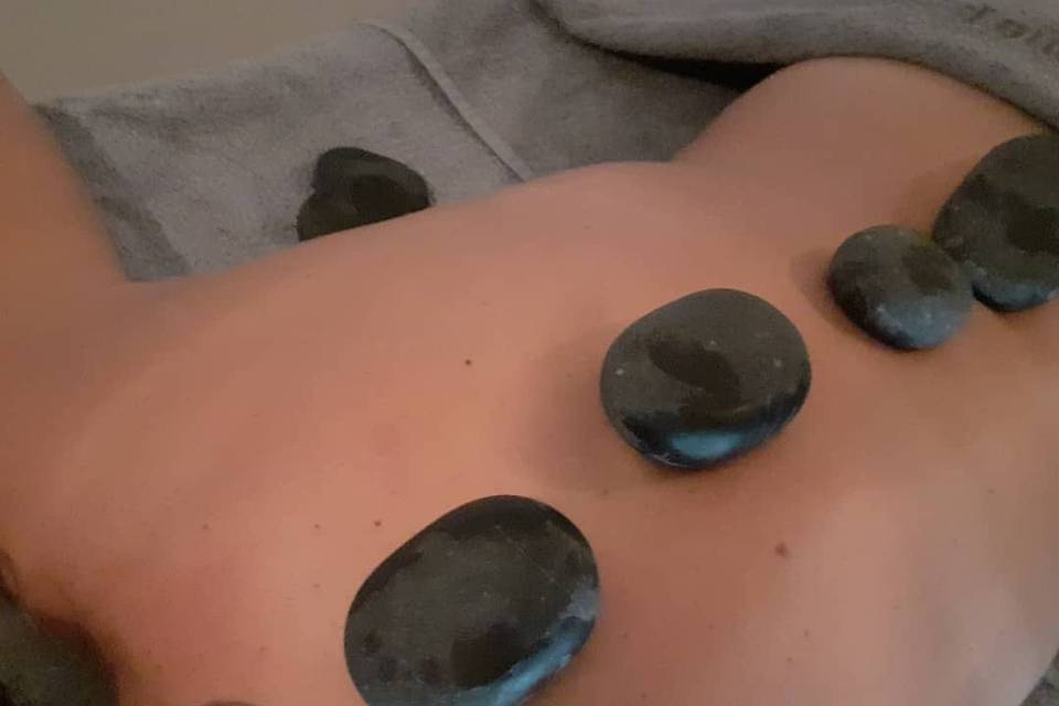 Hot stone massage