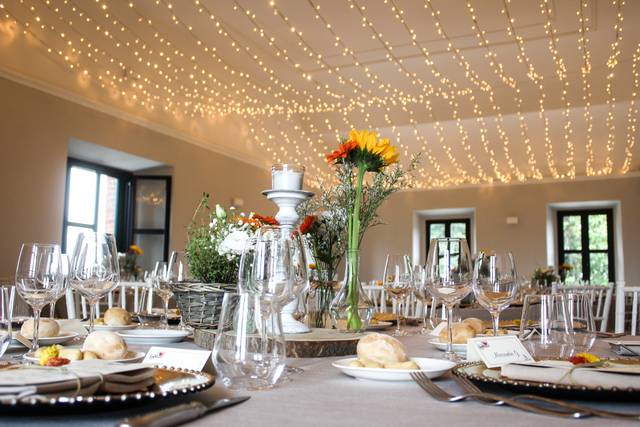 SALA CON CIELO STELLATO