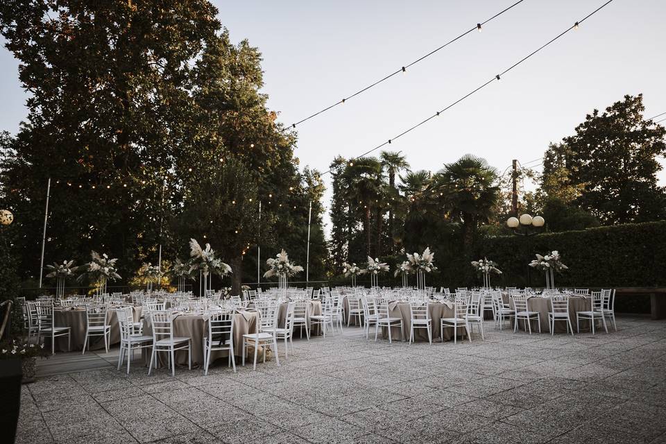 Sala Esterna della terrazza