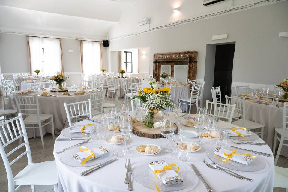 Sala allestita