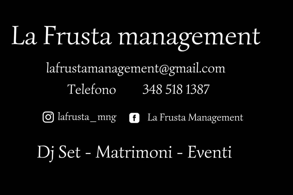 La Frusta management
