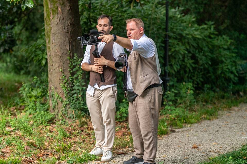 Due videomaker sul viale
