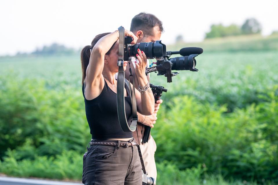 Fotografa a bordo strada