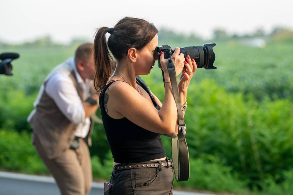 Fotografa in campagna