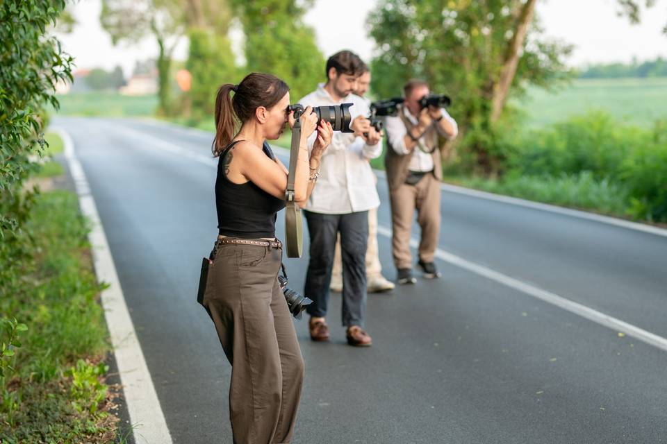 Fotografi lungo la strada