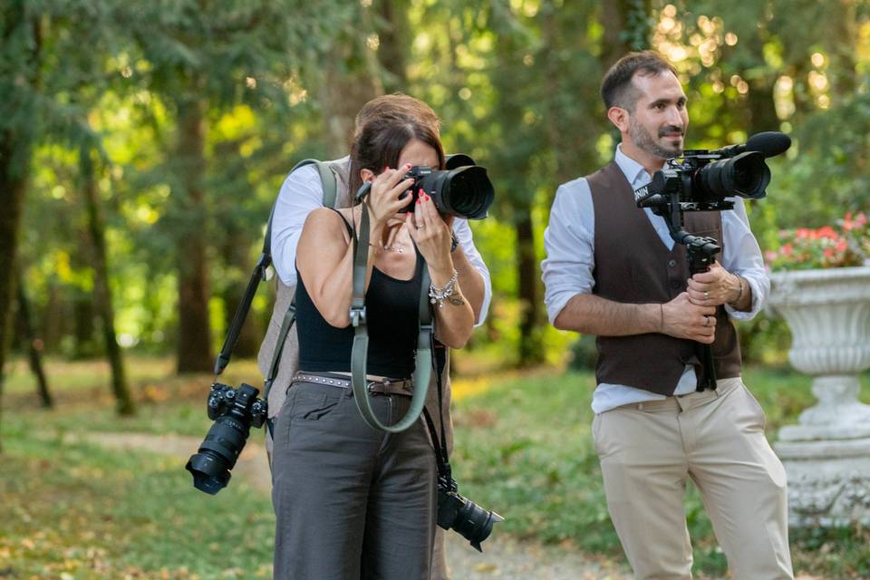 Scatto della fotografa nel parco