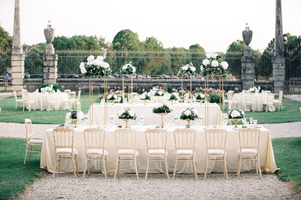 Ceremony aisle