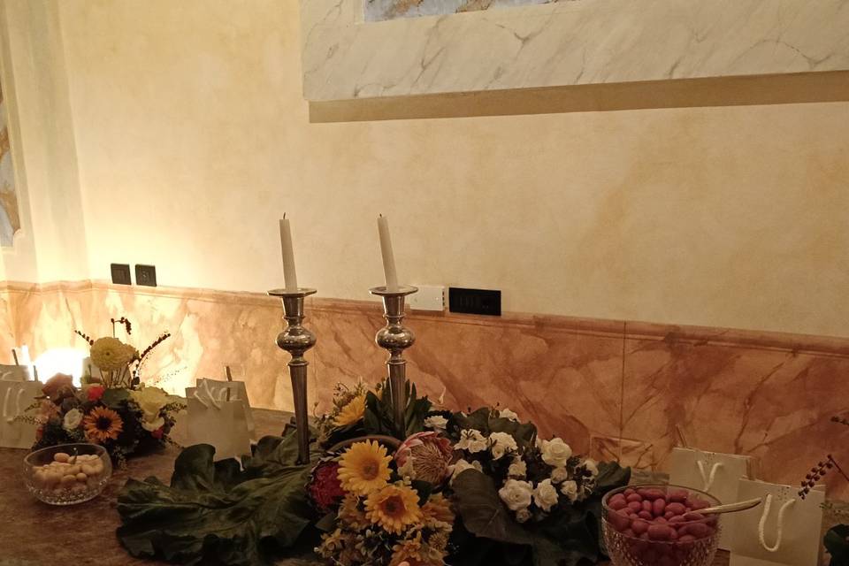 Confettata in cappella