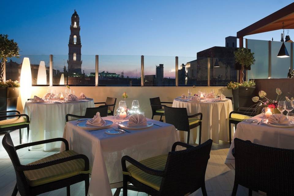 Buffet Aperitivo Roof Garden