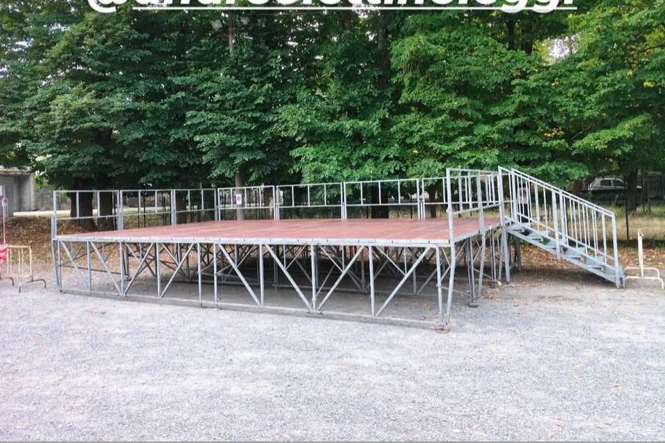 Palco modulare